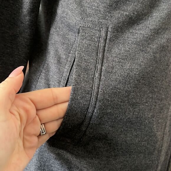 Atwell grey comfy front button sweater Sz- Small - Picture 4 of 12